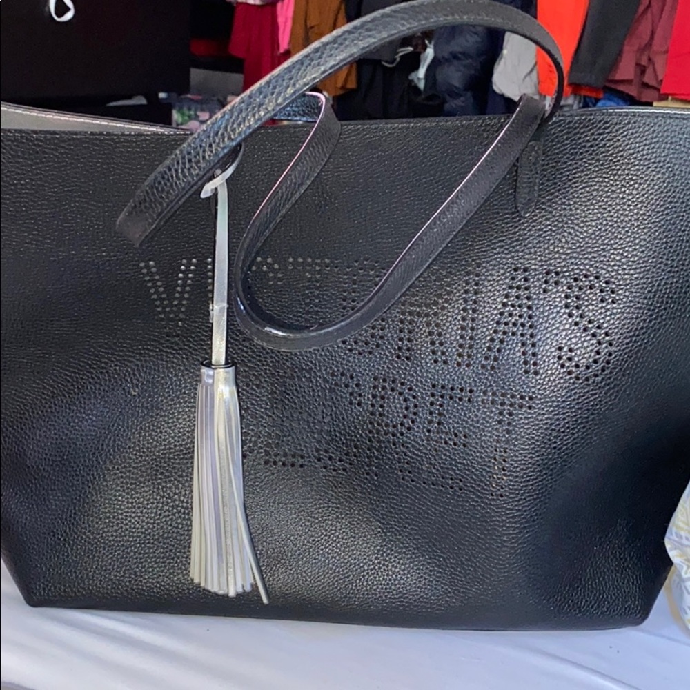 Laser cut Victoria’s Secret tote